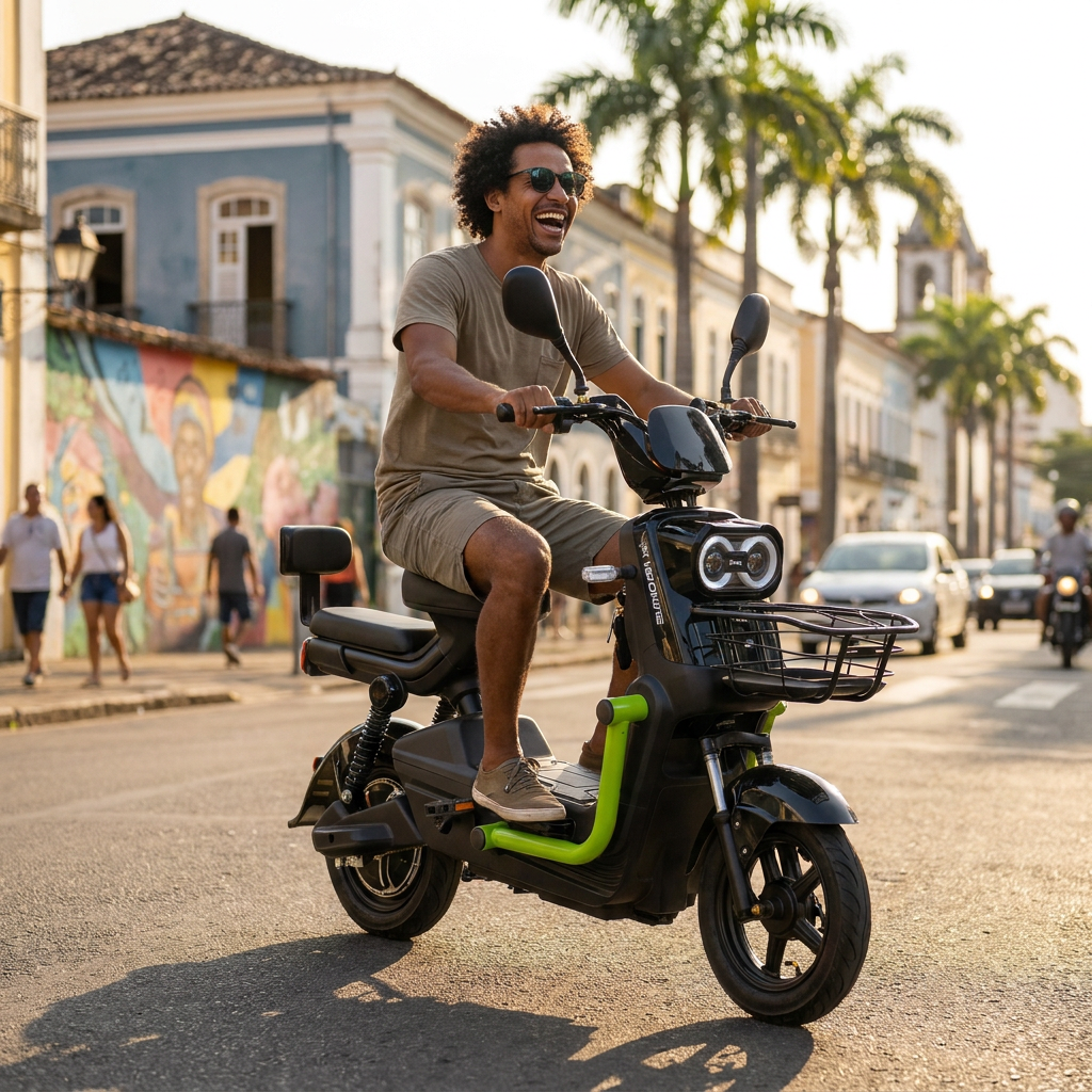 Sem CNH e sem emplacamento necessário — Veloking